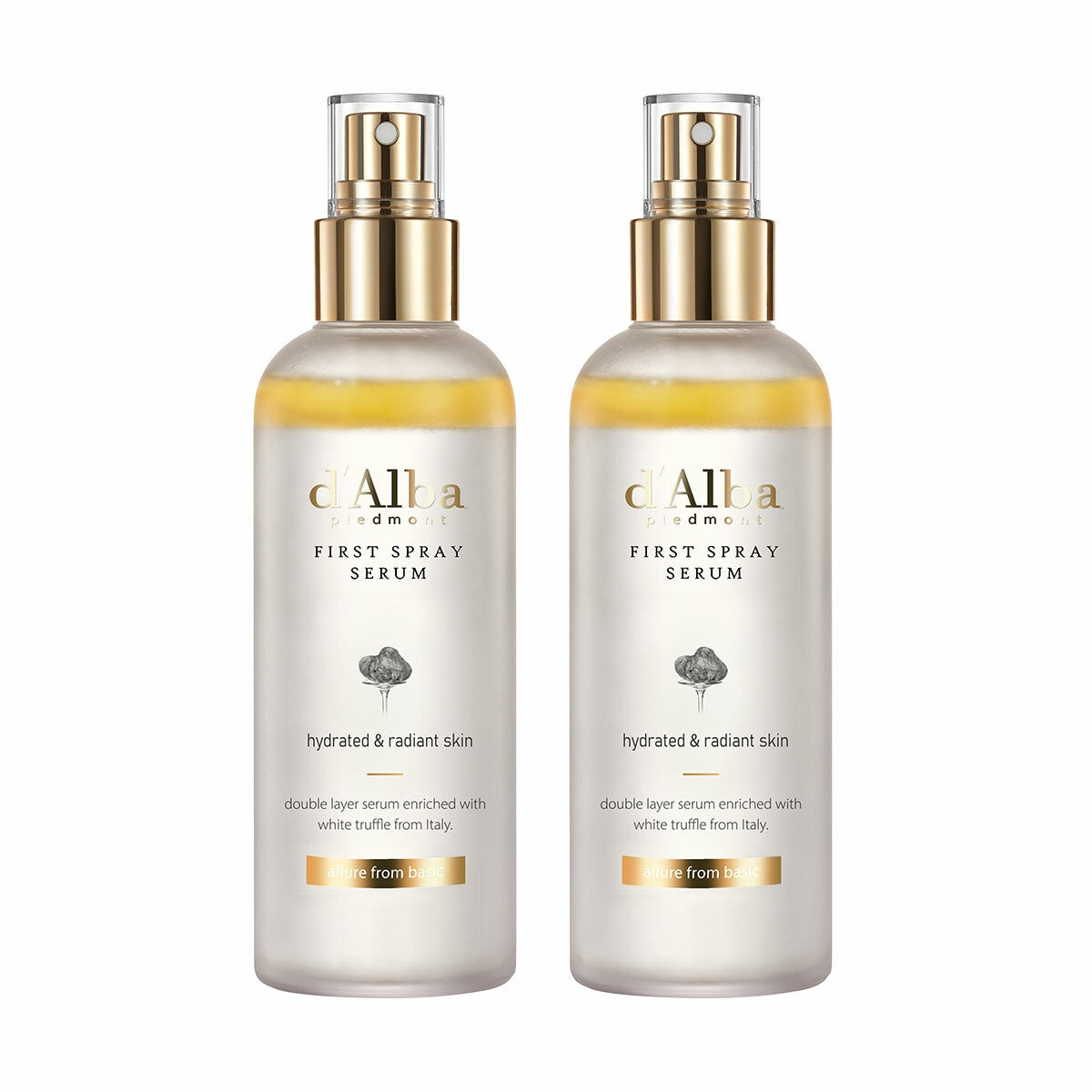 d'Alba White Truffle First Spray Serum, 2x 180ml