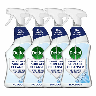 Dettol Antibacterial Surface Cleanser, 4 x 750ml