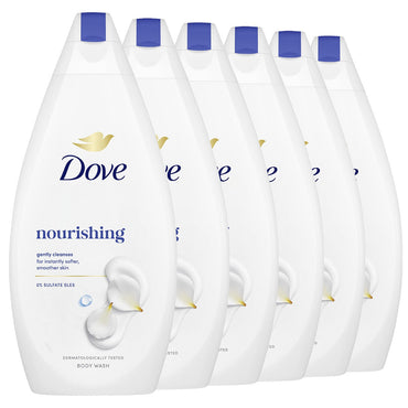 Dove Body Wash 6 x 450ml
