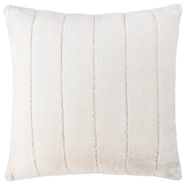 Empress Faux Fur Cushion Cream