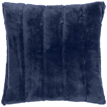 Empress Faux Fur Cushion Navy