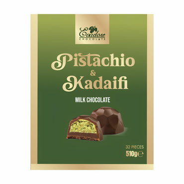 Evadore Pistachio & Kadaifi Milk Chocolate Bag, 510g