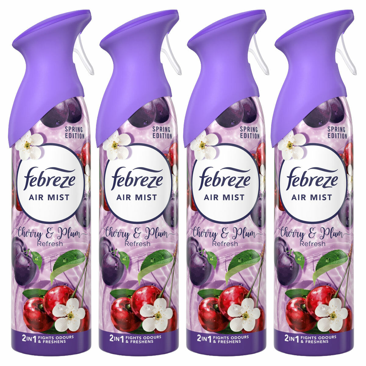 Febreze Air Mist, 4 x 185ml