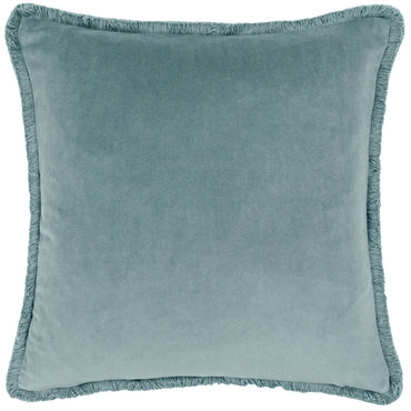 Freya Velvet Cushion Duck Egg