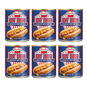 Hormel Hot Dogs, 6 x 405g