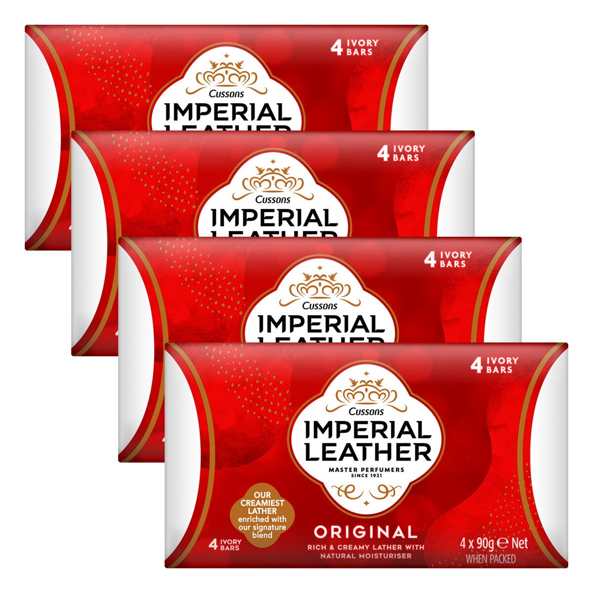 Imperial Leather Original Soap Bar, 16 x 90g