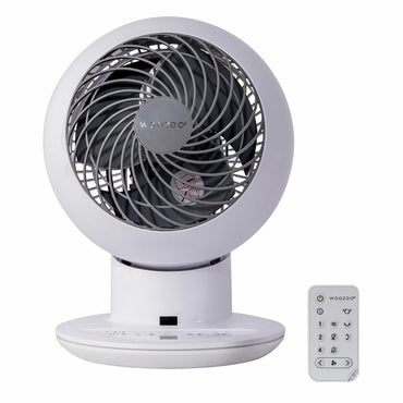 Iris Woozoo Air Circulator Fan With Remote, White