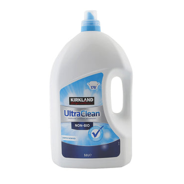Kirkland Signature Ultra Clean Non Bio Laundry Liquid, 5L (178 Wash)