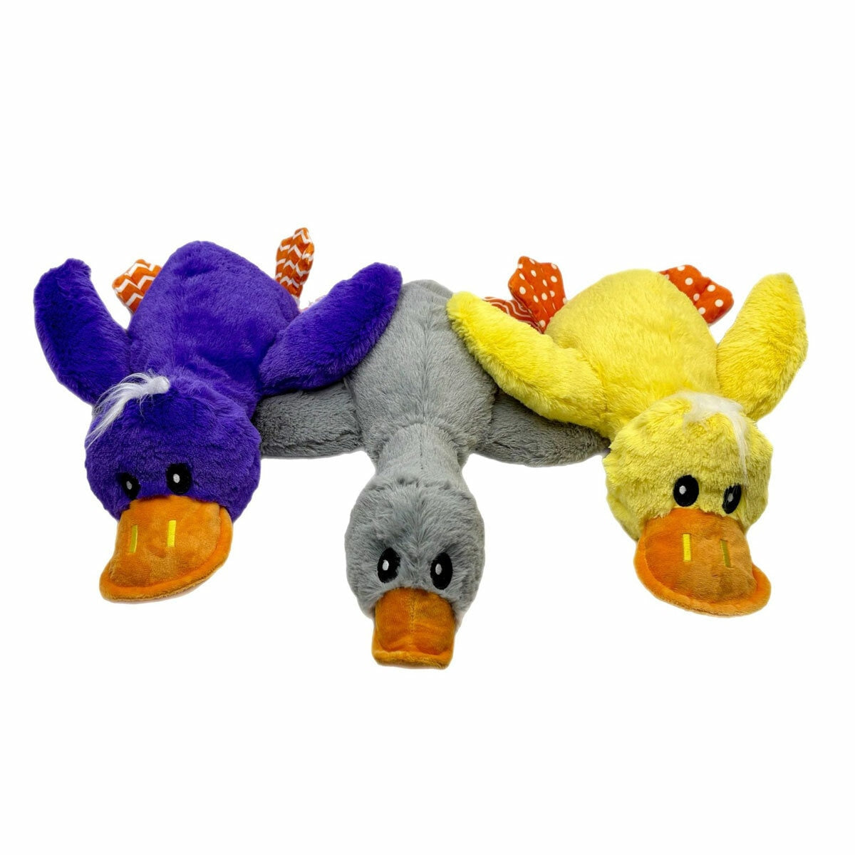KONG Duck Duck Goose Dog Toy in 3 Colours