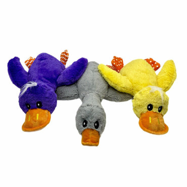 KONG Duck Duck Goose Dog Toy in 3 Colours