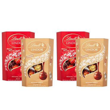 Lindt Lindor Chocolate Truffles, 4 x 200g