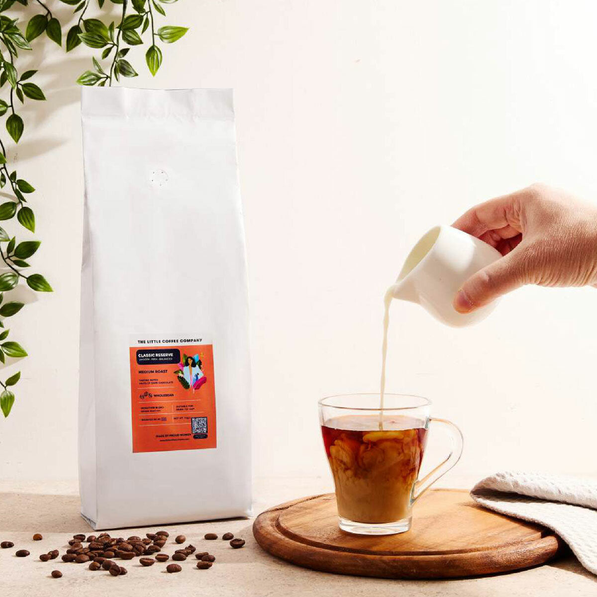 Little Coffee Company Classic Reserve Whole Beans, 1kg