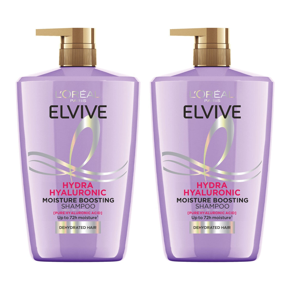 L'oreal Elvive Hydra Hyaluronic Shampoo 2 x 1L