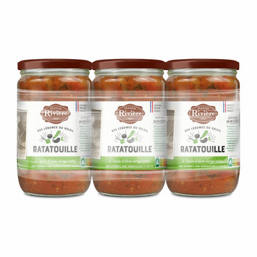 Maison Riviere Ratatouille, 3 x 630g