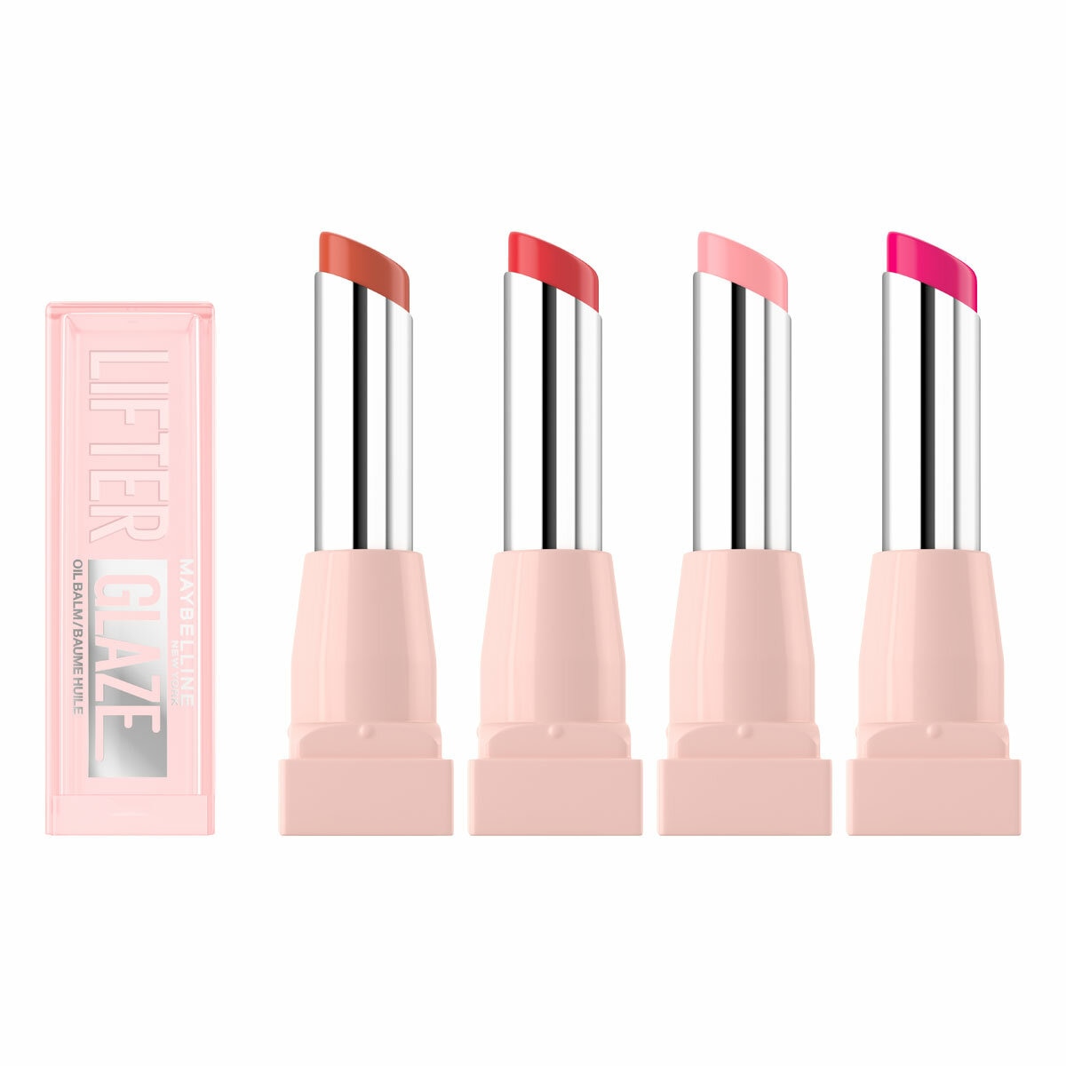 Maybelline New York, Lifter Glaze Lip Oil Balm, 4 Pack