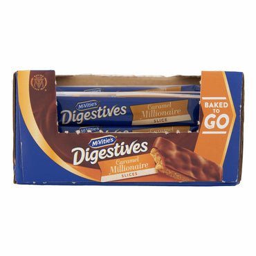 Mcvities Digestives Caramel Millionaire Slice, 12x59g