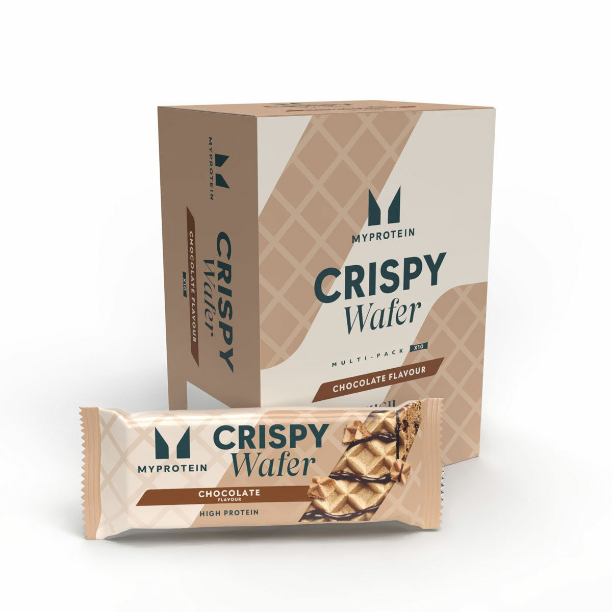 My Protein Chocolate Crispy Wafer, 10 x 42g