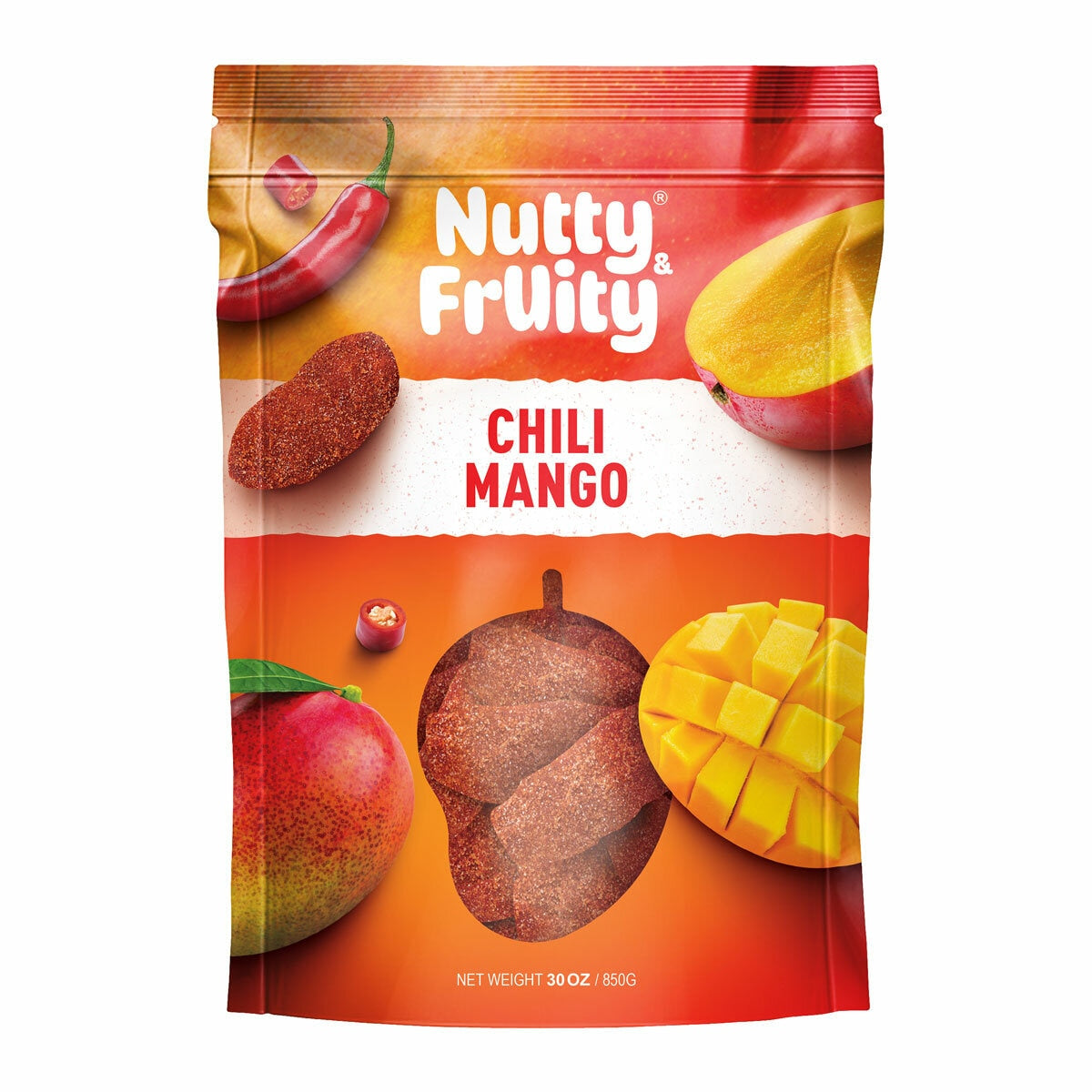 Nutty & Fruity Chili Mango, 850g