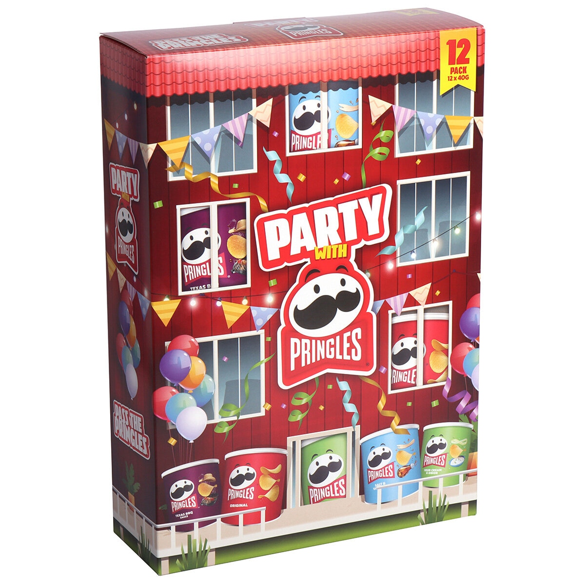Pringles Party Pack, 12x40g