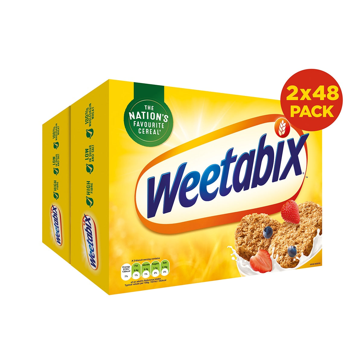 Weetabix, 2 x 48 Pack