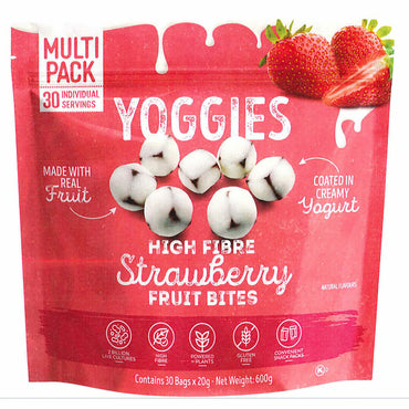 Yoggies Strawberry Fruit Bites, 600g