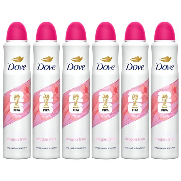 Dove Advanced Care Dragon Fruit Anti-Perspirant, 6 x 200ml