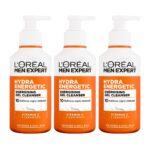 L'Oréal Paris Men Expert Hydra Energetic Energising Gel Cleanser 3 x 260ml