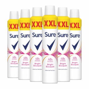 Sure Women Anti-Perspirant, 6 x 300ml